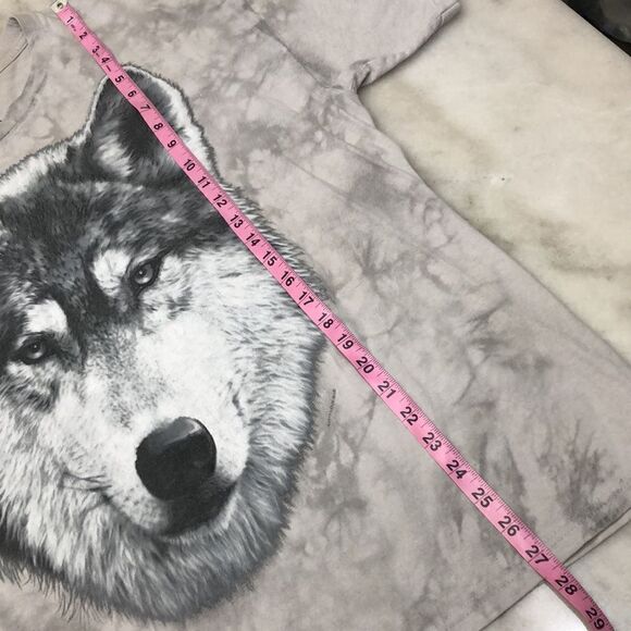 Liquid Blue Grey Wolf T-Shirt Size XL - Picture 6 of 7